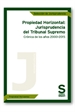 Portada del libro Propiedad Horizontal: Jurisprudencia del Tribunal Supremo. Crónica de los años 2000-2015