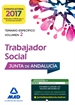 Portada del libro Trabajadores Sociales de la Junta de Andalucía. Temario específico volumen 2