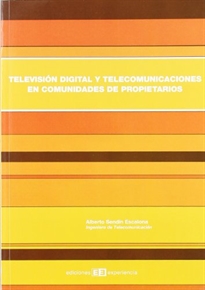 Portada del libro Televisión digital y telecomunicaciones en comunidades de propietarios