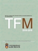 Portada del libro TFM 2018-2019. Máster en inspección, rehabilitación y eficiencia energética en la edificación