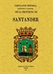 Portada del libro Compilación histórica, biográfica y marítima de la provincia de Santander