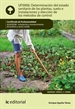 Portada del libro Determinación del estado sanitario de las plantas, suelo e instalaciones y elección de los métodos de control. AGAO0208 - Instalación y mantenimiento de jardines y zonas verdes