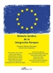 Portada del libro Historia Jurídica de la Integración Europea