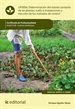 Portada del libro Determinación del estado sanitario de las plantas, suelo e instalaciones y elección de los métodos de control. AGAC0108 - Cultivos herbáceos