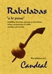 Portada del libro Rabeladas, 'a lo pesao': coplillas picantes, jocosas y divertidas donde predomina el doble sentido y la ironía