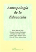 Portada del libro Antropología de la educación