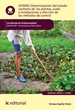 Portada del libro Determinación del estado sanitario de las plantas, suelo e instalaciones y elección de los métodos de control. AGAH0108 - Horticultura y floricultura