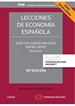 Portada del libro Lecciones de economía española (Papel + e-book)