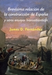 Portada del libro Brevísima relación de la construcción de España