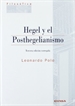 Portada del libro Hegel y el posthegelianismo, 3ª ed.