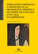 Portada del libro Emulación cortesana y devoción en la promoción artística de María de Lazcano (1593-1664) en Guipúzcoa