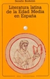 Portada del libro Literatura latina de la Edad Media en España