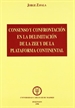 Portada del libro Consenso y confrontación en la delimitación de la ZEE y de la plataforma continental