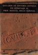 Portada del libro Estudios de Historia Antigua en homenaje al Prof. Manuel Abilio Rabanal