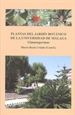Portada del libro Plantas del Jardín Botánico de la Universidad de Málaga