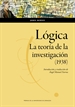 Portada del libro Lógica: La teoría de la investigación (1938)