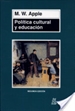 Portada del libro Política cultural y educación