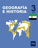 Portada del libro Inicia Geografía e Historia 3.º ESO. Libro del alumno. Extremadura