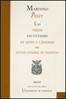 Portada del libro Las viejas facultades de leyes y cánones del Estudi General de València