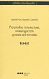 Portada del libro Propiedad intelectual, investigación y tesis doctorales