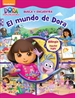 Portada del libro Dora la Exploradora. Libro juguete - Busca y encuentra. El mundo de Dora