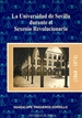 Portada del libro La Universidad de Sevilla durante el Sexenio revolucionario