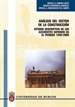 Portada del libro Análisis del sector de la construcción: Estudio descriptivo de los accidentes sufridos en el periodo 1990-2000