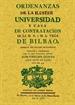 Portada del libro Bilbao. Ordenanzas de la Ilustre Universidad y Casa de Contratación de la muy noble y leal villa