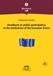 Portada del libro Handbook on public participation in the institutions of the European Union (3rd edition)