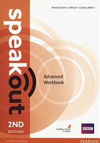 Portada del libro Speakout Advanced 2nd Edition Workbook without Key