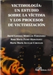 Portada del libro Victimología. Un estudio sobre la víctima y los procesos de victimización
