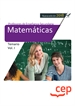 Portada del libro Cuerpo de Profesores de Enseñanza Secundaria. Matemáticas. Temario Vol. I.