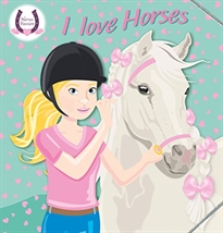 Portada del libro I love Horses