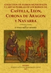 Portada del libro Colección de fueros municipales y cartas pueblas de los reinos de Castilla, León, Corona de Aragón y Navarra, coordinada y anotada.