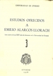 Portada del libro Estudios ofrecidos a Emilio Alarcos Llorach Tomo III