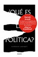 Portada del libro ¿Qué es la política?