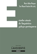 Portada del libro Estudos atuais de lingüística galego-portuguesa