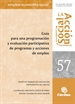 Portada del libro Guía para una programación y evaluación participativa de programas y acciones de empleo