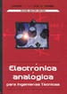 Portada del libro Electrónica analógica para ingenierías técnicas