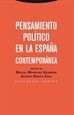 Portada del libro Pensamiento político en la España contemporánea