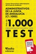 Portada del libro Administrativos de la Junta de Andalucía (C1.1000). Más de mil preguntas tipo test