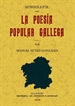 Portada del libro Monografía sobre la poesía gallega