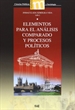Portada del libro Elementos para el análisis comparado de los sistemas y procesos políticos