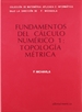 Portada del libro Fund. de calculo numérico. Topología métrica (pdf)