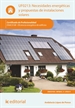 Portada del libro Necesidades energéticas y propuestas de instalaciones solares. ENAC0108 - Eficiencia energética de edificios