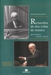 Portada del libro Recuerdos de dos vidas de músico (Javier Alfonso, Armando Alfonso)