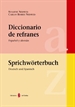 Portada del libro Diccionario de refranes. Español y alemán