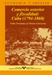 Portada del libro Comercio exterior y fiscalidad: Cuba (1794-1860)