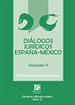 Portada del libro Diálogos jurídicos España-México. Volumen V