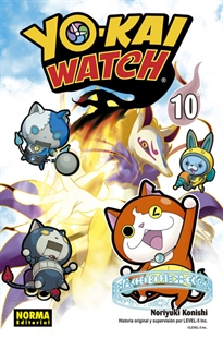 Portada del libro Yo-Kai Watch 10